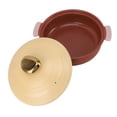thumbnail image 2 of Stock Pot with Lid Non Stick Stew Soup Pot Casserole Cooking Pot with Heat Resistant Handle Super Easy to Clean Cookware, 2 of 5