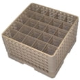 thumbnail image 2 of Traex TR6BBBBB Beige 25 Compartment Glass Rack with 5 Extenders, 2 of 2