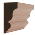 thumbnail image 3 of EWSC13 Solid Crown 2-3/4" High x 1-3/8" Deep Moulding. Unfinished, 3 of 4