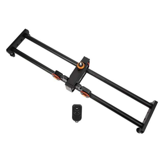 Dolly Car deslizante para cámara plataforma rodante con pista de vídeo para cámara plataforma rodante motorizada eléctrica de 60 cm/24 pulgadas para fotografía de películas ANGGREK Otros
