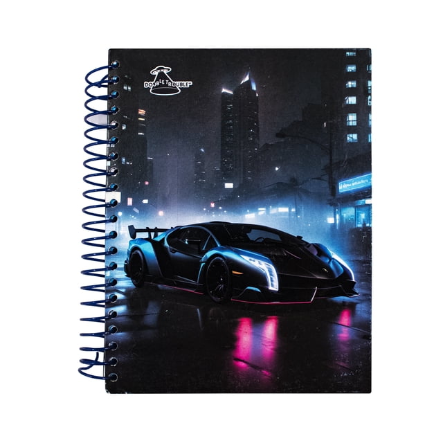 Cuaderno Libreta Profesional 200 Hojas Pasta Dura Lamborghini