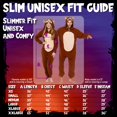 thumbnail image 4 of ¡Onesie Funziez! Disfraz ajustado de animal adulto para Halloween, 4 of 6