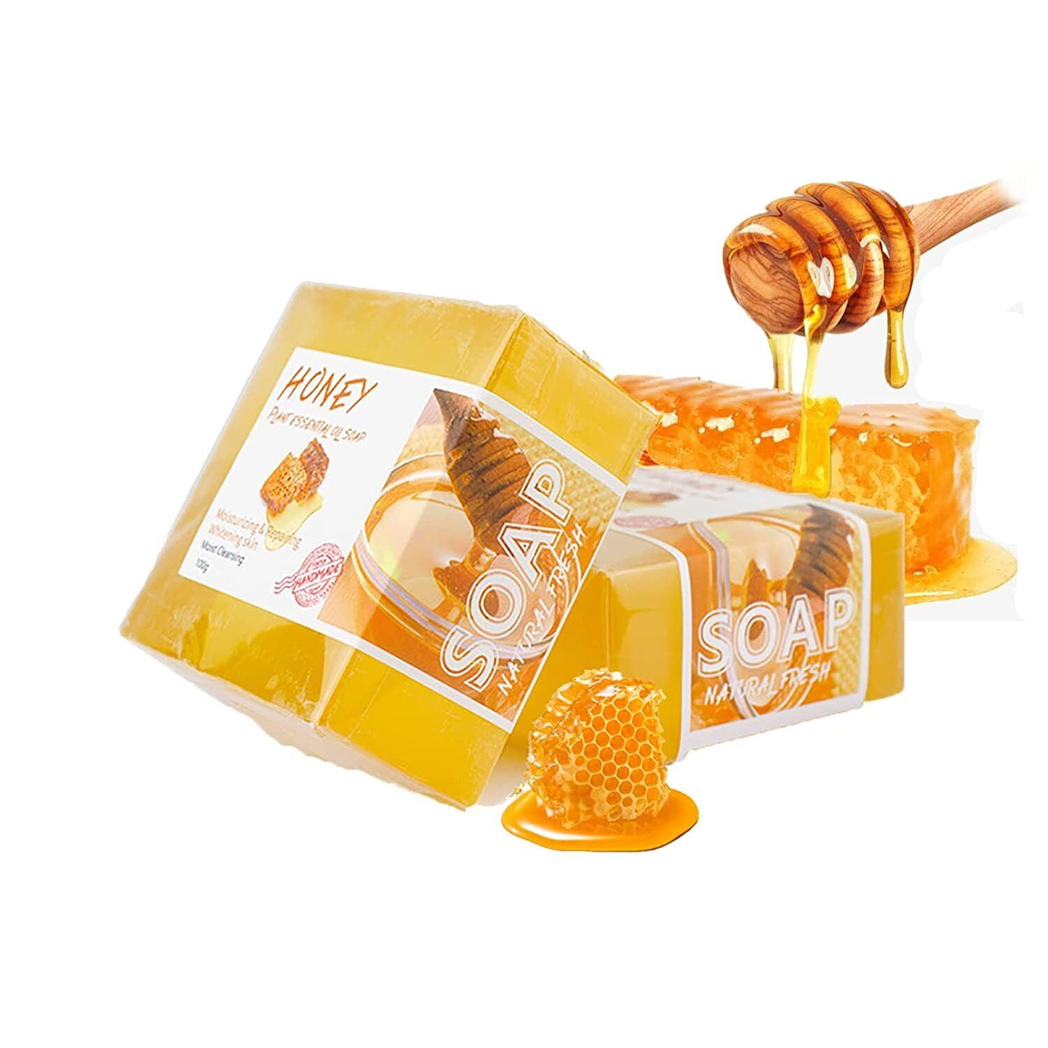 Turmeric Honey Soap Bar Essentials, Turmeric Soap Bar for Face & Body