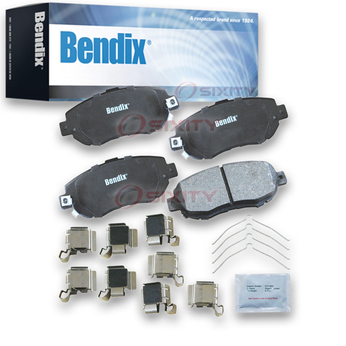 Bendix Brakes Disc Brake Pad Set Fits select: 2002-2010 LEXUS SC, 2001-2005 LEXUS IS