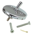 thumbnail image 1 of Placa de rebose para bañera con palanca de ajuste Danco Chrome, 1 of 5