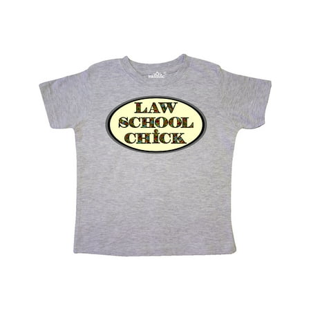 

Inktastic Law School Chick Heart Text Gift Toddler Toddler Girl T-Shirt