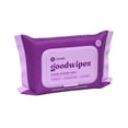 thumbnail image 3 of goodwipes Flushable Butt Wipes, Lavender Scented, 1 Pack, 50 Total Wipes, 3 of 10