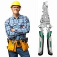 thumbnail image 2 of 18 In 1 Foldable Wire Stripper 18 In One Wire Stripper Foldable Crimper And Stripper Multifunctional Wire Stripper Crimper Cutter Pliers For Cutting Apartment Needs #1 Screwdriver Car Must Haves for, 2 of 4