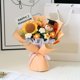 thumbnail image 3 of Muñeca de ganchillo con ramo de graduación de girasol – Set regalo de flores de lana tejida hechas a mano para graduados, recuerdos duraderos y decoración para fiestas, 3 of 7