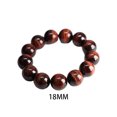 thumbnail image 3 of Guardurnaity de cuentas de piedra natural roja, de ojo de tigre hecha a mano para meditación, cuentas de oración, cómodo Ropa, zapatos y accesorios Miscelánea Ojo de tigre rojo18MM, 3 of 6
