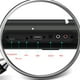thumbnail image 4 of Seitruly Barra de sonido de TV con Bluetooth 5,0 de 20W, altavoz inalámbrico estéreo para cine en casa, sistema de sonido envolvente 3D USB, barra de Cables de audio/vídeo, 4 of 8