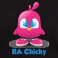 thumbnail image 3 of CafePress - RA Chicks Cute Pink Chicky Dark T Shirt - Men's Classic Graphic Cotton T-Shirt, 3 of 4
