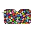 thumbnail image 7 of Daiia Easter Eggs2 Windshield Sun Shade for Car SUV Truck (Medium ), Car Sun Shade Windshield, Car Shades for Front Windows, Sunshade for Car Windshield, 7 of 7