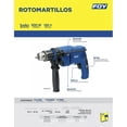 thumbnail image 2 of Rotomartillo 1/2 500 W Foy Rm312C BOSCH 11B6-0G4, 2 of 2
