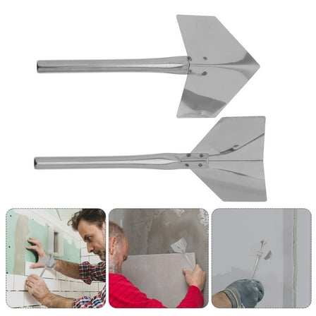VERDANVERSE plaster tool Drywall Corner Tool Stainless Steel 2pcs for Construction Projects