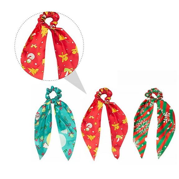 Raindrops 3 Pcs Ribbon Hair Accessories for Women Ties Girl