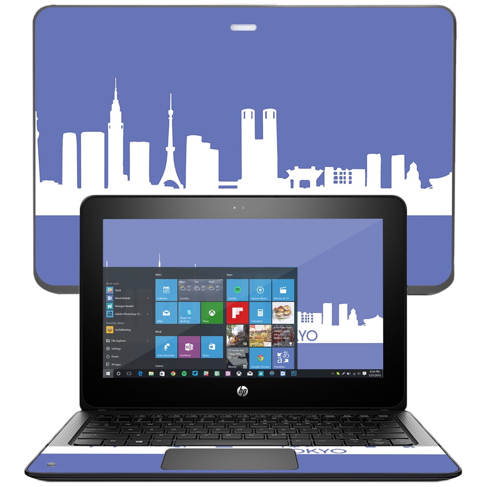 skin for hp probook x360 11" (2017) tokyo mightyskins protective