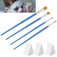 thumbnail image 4 of Acrylic Painting Brushes, Body Paint Brushes Precise Control Smoothing Brush Handle With Sponges For Handicrafts Painting, 4 of 8