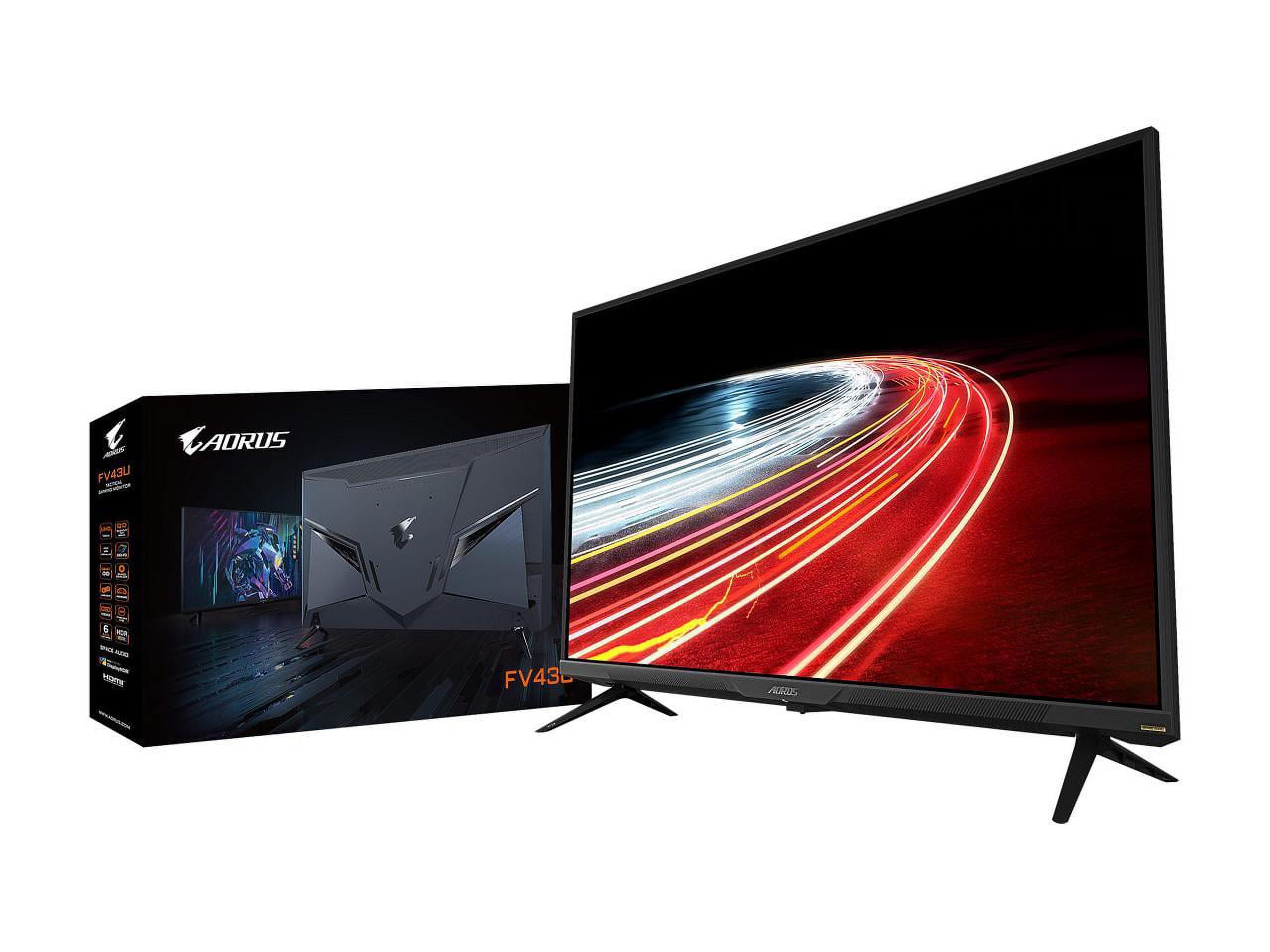 Gaming Monitor Aorus Fv43u Rtings Screen Crack GIGABYTE AORUS