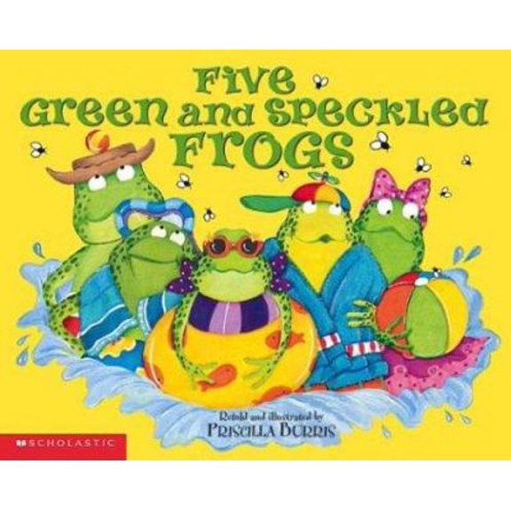 Pre-Owned Five Green And Speckled Frogs (Hardcover) 0439354897 9780439354899