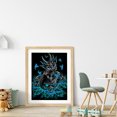 thumbnail image 4 of Cuadros Decorativos Diamond Painting 5D Colorful Dragon Full Round Drill Rhinestone Kit (A4038) Likrtyny embutido en tela, 4 of 6
