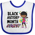 thumbnail image 3 of Inktastic Black History Month Rocks- Girl with Guitar Boys or Girls Baby Bib, 3 of 4