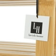 thumbnail image 6 of Bamboo Shoe Rack Bench with 2 Shelves-Eco-Friendly Natural Wood Seat Storage and Organization-For Bedroom, Entryway, Hallways, Closets by Lavish Home, 6 of 7