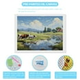 thumbnail image 6 of Diamond Art Kits for Adults, Pasture CowDiamond Painting Kits for Beginners, Frameless Round 5D Full Drill Diamonds Art Pictures Gem Art Crafts Home Decor Gifts, 6 of 8