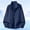 Blue, variant on Men's UPF 50+ Sun Protection Jacket, Ultra-Thin Lightweight Breathable Zip Up Stand Collar Shirt, Summer Windbreaker for Fishing Hiking Workout Size 5XL Gray