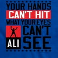 thumbnail image 3 of Muhammad Ali - Boxing Legend - Your Hands Can't Hit - Men's Short Sleeve Graphic T-Shirt, 3 of 5