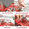 thumbnail image 4 of Red Truck Xmas Tree Kitchen Rugs and Mats Set of 2 Merry Christmas Anti Fatigue Kitchen Floor Mat Farmhouse Wood Grain Comfort Standing Mat Waterproof Kitchen Sink Mat for Floor Kitchen Home, 4 of 6
