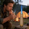 thumbnail image 3 of shyuyusa Metal Inflatable Lighter Durable Ignition Tool For Daily Use Portable Cigarette Lighter Home And Outdoor Accessory, 3 of 7