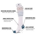 thumbnail image 3 of Premium Merino Wool Compression Socks - Designed For Winter, Hiking, Camping, Snowboarding, Skiing, 3 of 6