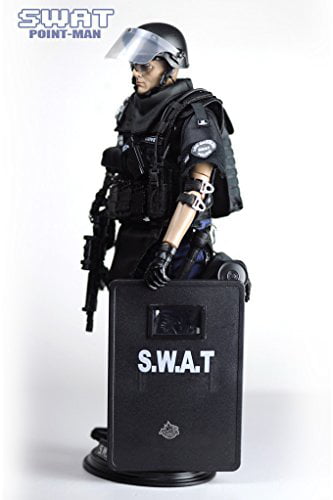 Highly Detail Special Forces Action Figure SWAT TEAM-POINT-MAN Super system
