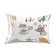 thumbnail image 7 of Yayeee Pillowcase King Size Set of 2 Satin Wrinkle Resistant Pillow Case, Cute Animal, 7 of 7