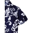 thumbnail image 4 of Camisa KING KAMEHA con estampado floral de hibisco Hawaii 3XL, 4 of 7