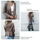 thumbnail image 5 of Abrigo de gamuza puro NikouMX mujer color puro S M L XL XXL, 5 of 6