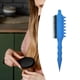 thumbnail image 4 of Cepillo para cardar el cabello de mujer, peine para cardar el cabello en peluquería, seccionarlo y cardarlo. Azul, 4 of 8