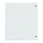 Pen+Gear White 1-Inch D-Ring Durable View Binder