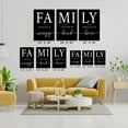 thumbnail image 6 of Merry-XMAS Family 12"X16" Framed Canvas Art Prints (Set of 3), 6 of 6