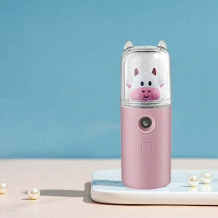

Syinda New Creative Cute Water Replenisher USB Charging Handheld Mini Portable Cartoon Nano Spray Water Replenisher Cold Spray