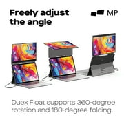 Mobile Pixels 15.6 Duex Float Portable Stacked Touchscreen Monitor 101-1011P01