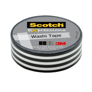 MT Washi Tape BASIC Series 15mm Matte Black