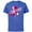 Royal Heather, variant on Star Wars The Clone Wars Ahsoka Tano Jedi Order - Short Sleeve Cotton T-Shirt for Adults - Customized-White
