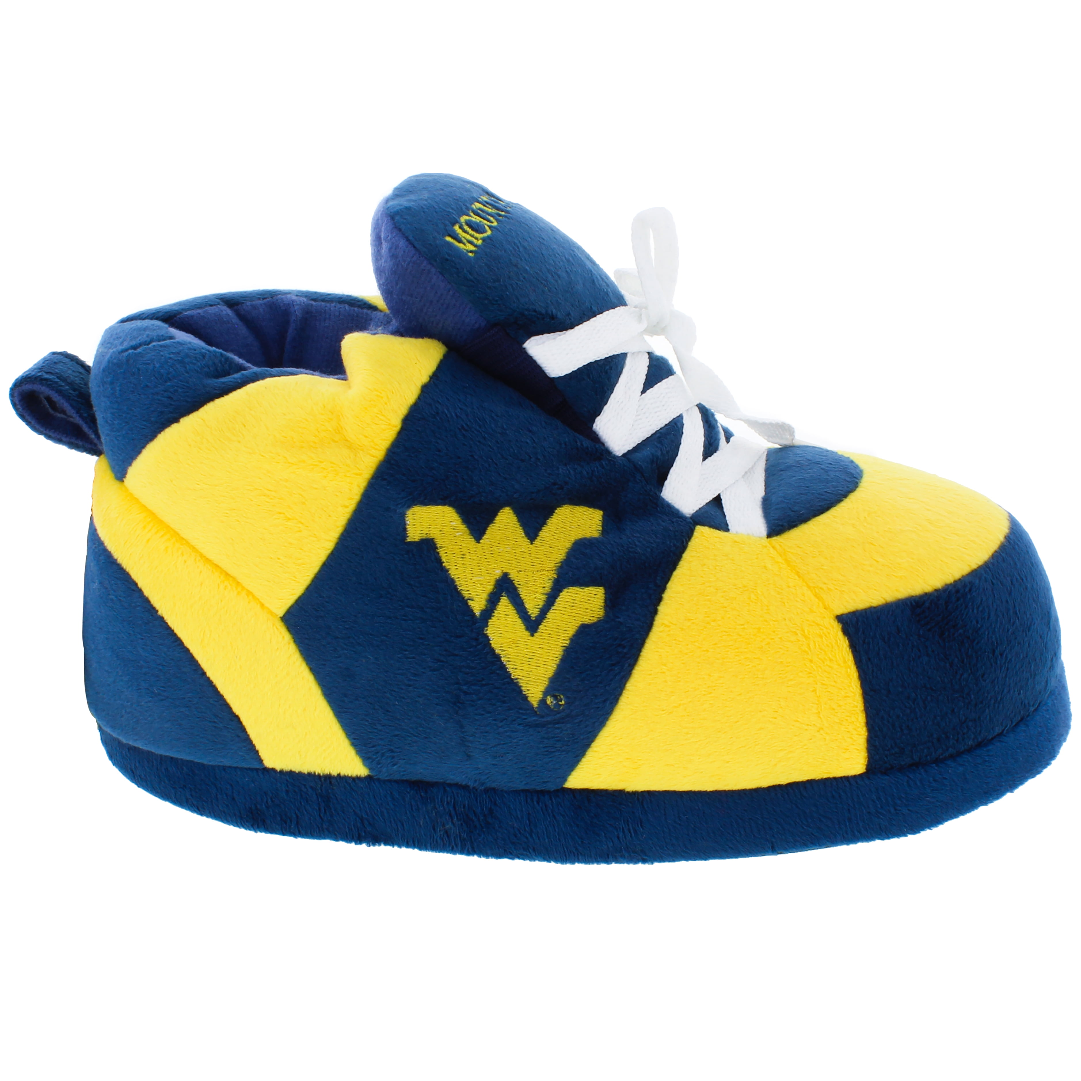 West Virginia Mountaineers Original Comfy Feet Sneaker Slipper, X-Large