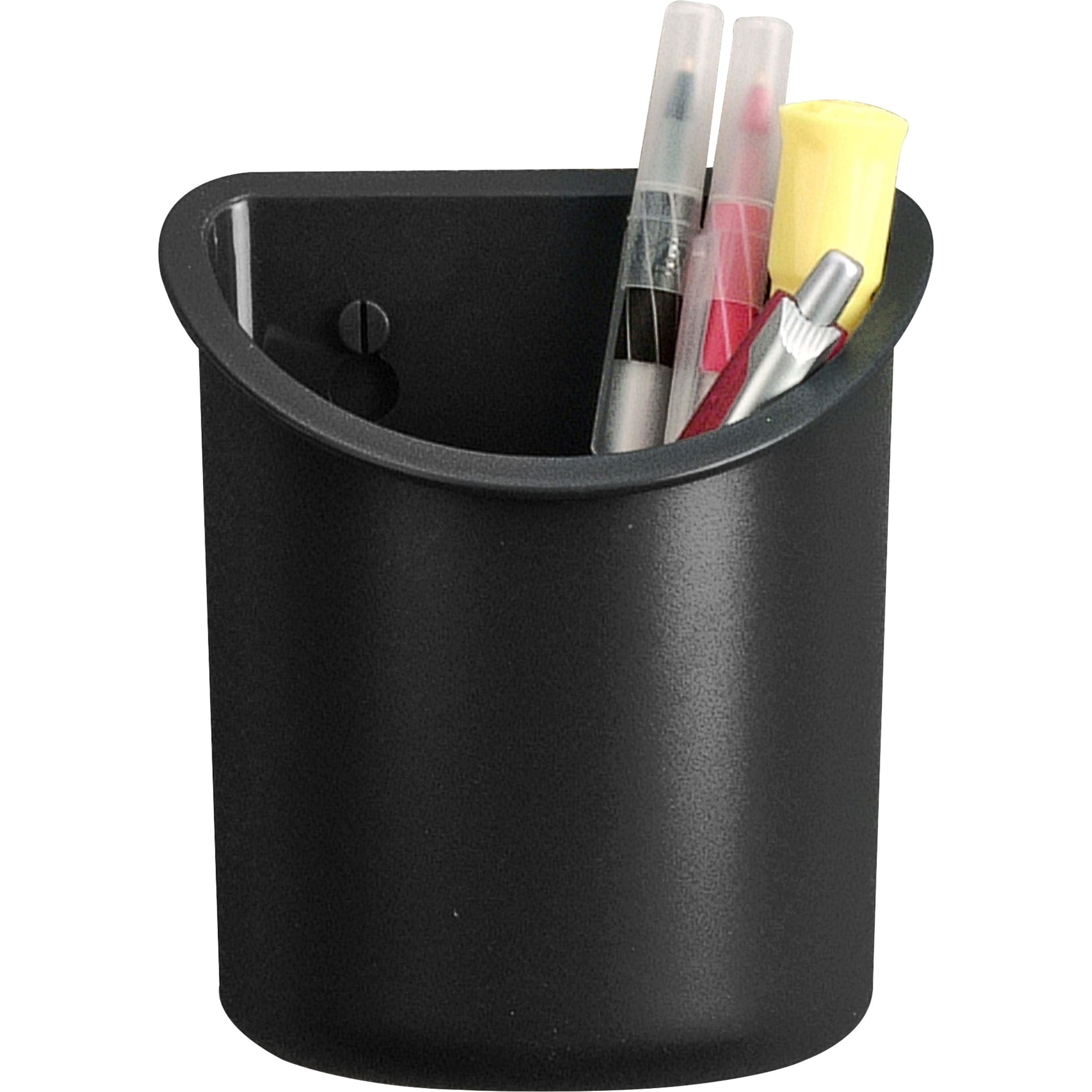 48120-GY Quartet Magnetic Pen and Pencil Cup Holder Gray