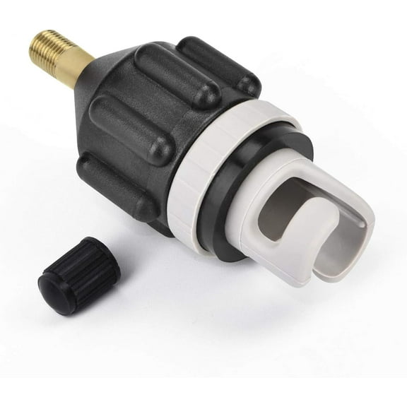 1 Pieces Inflatable Boat SUP Pump Adaptor Air Pump Converter Air Valve Adapter Conventional Air Pump Adapter Pumping Head Connector for Inflatable Kayak Stand Up Paddle Board
