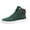 Green, variant on Joykidd Men's Flat Casual High‑Top Ankle Boots Lace‑Up Lightweight Retro Sneakers for Back‑To‑School Outfits Daily Wear