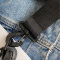 thumbnail image 5 of Nylon crossbody bag with multiple pockets and adjustable straps for added comfort., 5 of 5