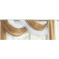thumbnail image 4 of WARM HOME DESIGNS Set of 2 White & Gold Twin Canopy Bed Curtains in 55 x 360 Inch Size. BE White & Gold 360, 4 of 5